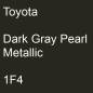 Preview: Toyota, Dark Gray Pearl Metallic, 1F4.